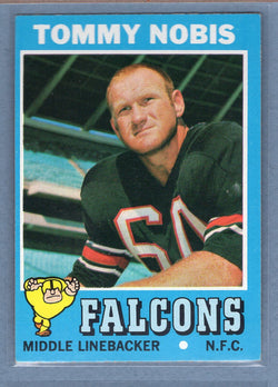 1971 Topps #60 Tommy Nobis (a) EX-MT  GO600