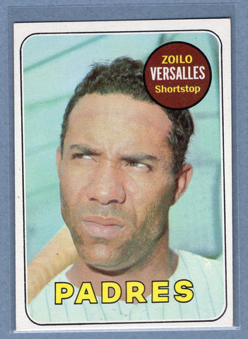 1969 Topps #38 Zoilo Versalles (b) EX-MT  GOWAYY