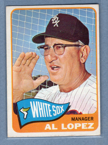 1965 Topps #414 Al Lopez (HOF)  VG-EX  GO375