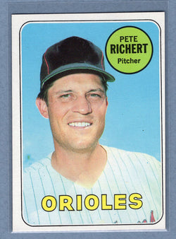 1969 Topps #86 Pete Richert (a) EX-MT  GOWABB
