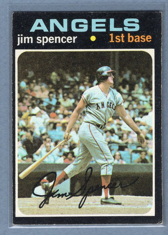 1971 Topps #78 Jim Spencer (b) EX  GO950