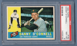1960 Topps #192 Danny O'Connell (14059146) PSA 8