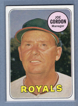 1969 Topps #484 Joe Gordon (HOF) (b) EX-MT  GO602