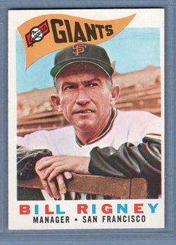 1960 Topps #225 Bill Rigney EX-MT  Set Break C
