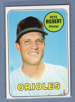 1969 Topps #86 Pete Richert (b) EX-MT  GOWABB