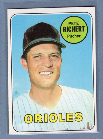 1969 Topps #86 Pete Richert (b) EX-MT  GOWABB