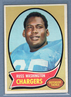 1970 Topps #206 Russ Washington EX  GO241