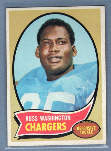 1970 Topps #206 Russ Washington EX  GO241