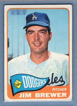 1965 Topps #416 Jim Brewer (a) VG-EX  GO375