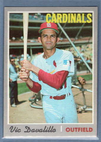 1970 Topps #256 Vic Davalillo VG-EX