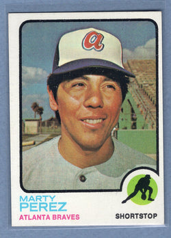 1973 Topps #144 Marty Perez  EX-MT  GO443