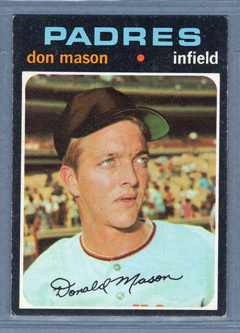 1971 Topps #548 Don Mason  EX  GO747
