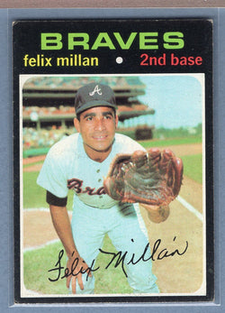1971 Topps #81 Felix Millan (a) EX  GO950