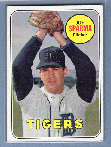1969 Topps #488 Joe Sparma  EX  GO602