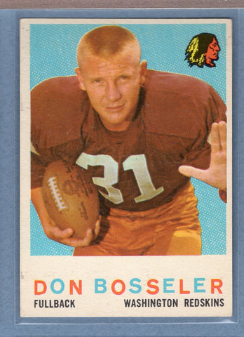 1959 Topps #123 Don Bosseler EX-MT  GO159