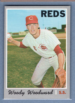 1970 Topps #296 Woody Woodward  VG  GO450