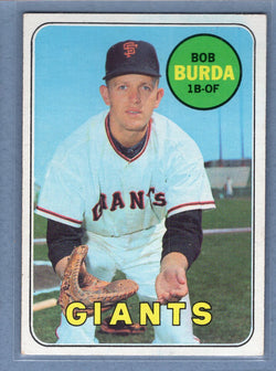 1969 Topps #392 Bob Burda EX-MT  GO850