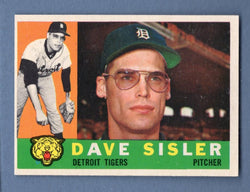 1960 Topps #186 Dave Sisler EX-MT  GO240A