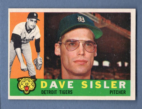 1960 Topps #186 Dave Sisler EX-MT  GO240A