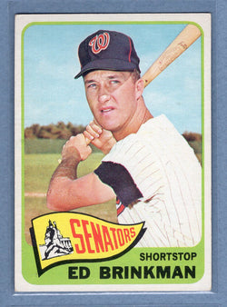 1965 Topps #417 Ed Brinkman (a) EX   GO375