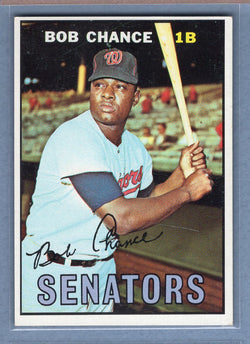 1967 Topps #349 Bob Chance EX-MT    GO323
