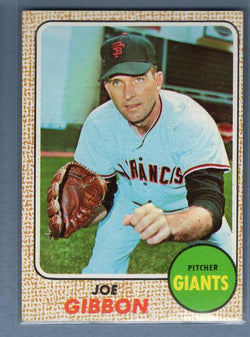 1968 Topps 32 Joe Gibbon VG-EX SET BREAK