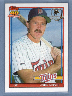1991 Topps Desert Shield #341 John Moses  NM  GO500