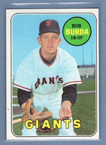 1969 Topps #392 Bob Burda (b) EX-MT  GO700