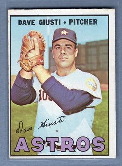 1967 Topps #318 Dave Giusti EX G0416B