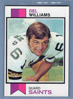 1973 Topps #277 Del Williams EX-MT  High Grade Set Break