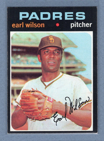 1971 Topps #301 Earl Wilson   EX-MT  GO340