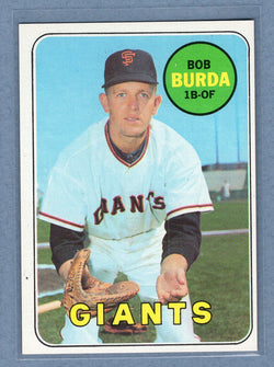 1969 Topps #392 Bob Burda (c) EX-MT  GO700