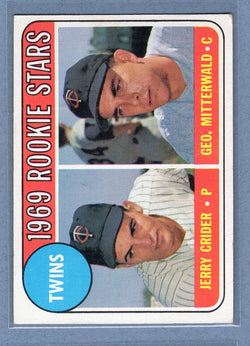 1969 Topps #491 Twins Rookies (b) EX  GO602