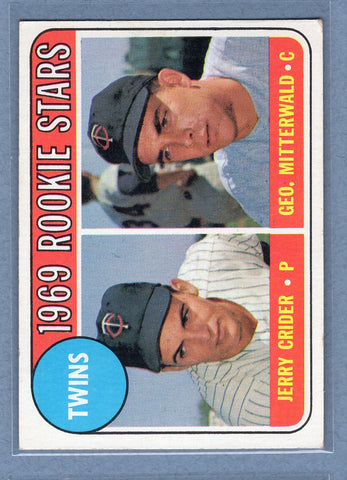 1969 Topps #491 Twins Rookies (b) EX  GO602