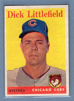 1958 Topps #241 Dick Littlefield (a) G-VG  GO501