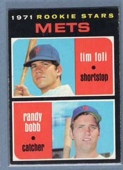 1971 Topps #83 Mets Rookies (a) EX  GO950