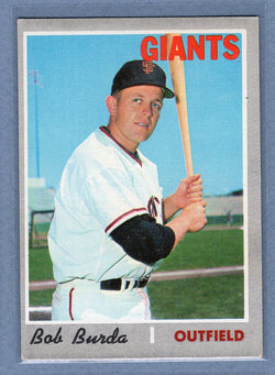 1970 Topps #357 Bob Burda  (b) EX  GO900