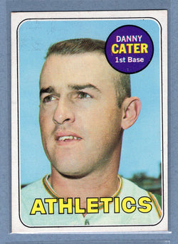 1969 Topps #44 Danny Cater (a) EX-MT  GOWAYY