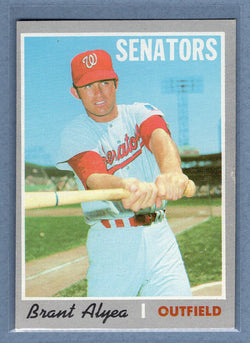 1970 Topps #303 Brant Alyea  EX-MT  GO450