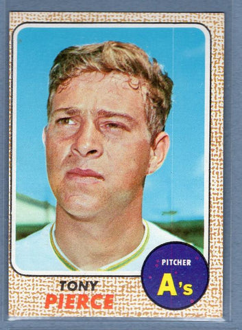1968 Topps 38 Tony Pierce VG-EX SET BREAK