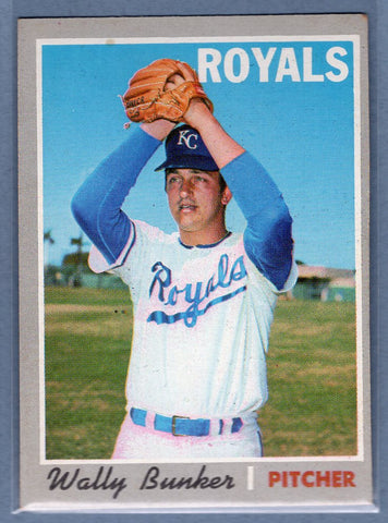 1970 Topps #266 Wally Bunker VG-EX