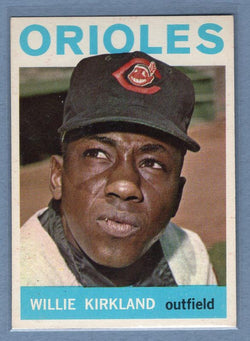 1964 Topps #17 Willie Kirkland EX-MT   GO220