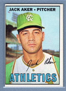 1967 Topps #110 Jack Aker EX  GO215