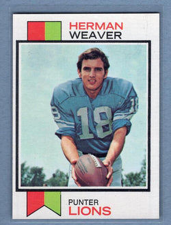 1973 Topps #279 Herman Weaver EX-MT  High Grade Set Break
