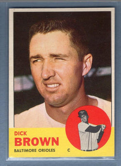 1963 Topps #112 Dick Brown NM  GO54