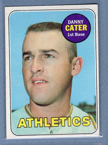 1969 Topps #44 Danny Cater (b) EX-MT  GOWAYY