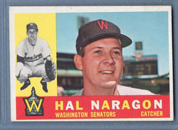 1960 Topps #231 Hal Naragon EX-MT  Set Break C