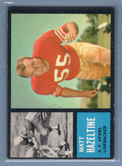 1962 Topps #160 Matt Hazeltine EX  GO71