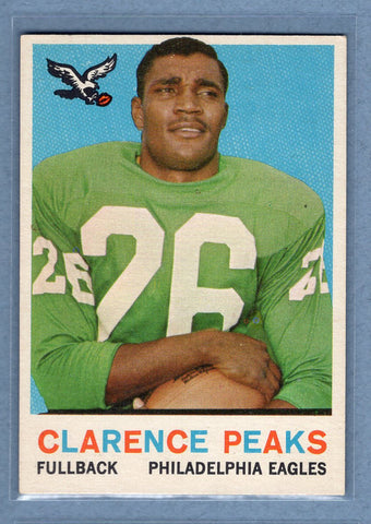 1959 Topps #8 Clarence Peaks  EX  GO801