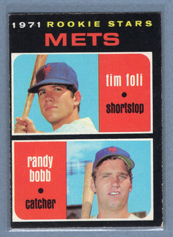 1971 Topps #83 Mets Rookies (b) EX  GO950